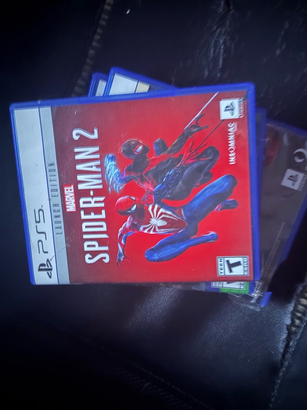 Sony PS5 Marvel Spider-Man 2 - Blue Case, Red Cover Art